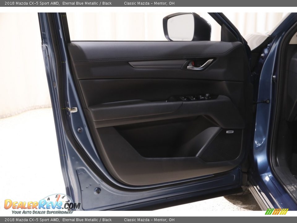 2018 Mazda CX-5 Sport AWD Eternal Blue Metallic / Black Photo #4