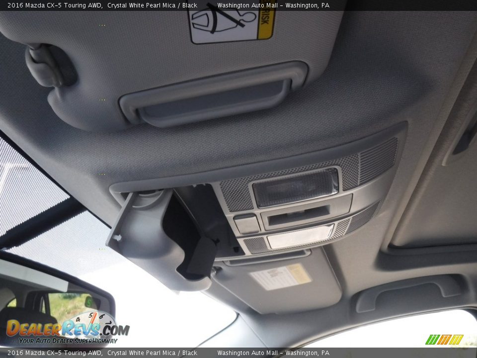 2016 Mazda CX-5 Touring AWD Crystal White Pearl Mica / Black Photo #27