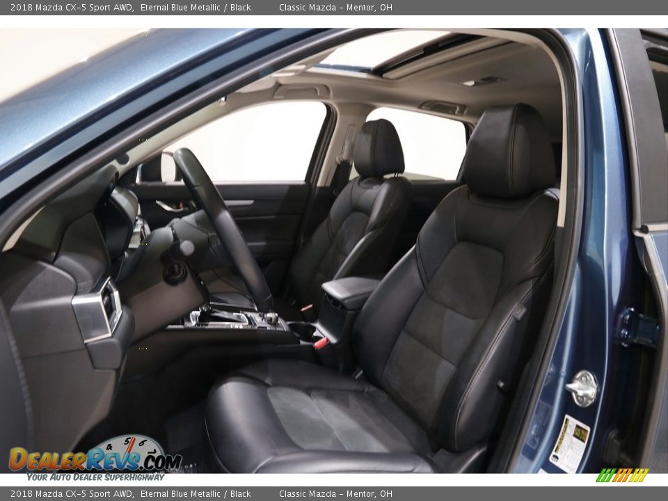 2018 Mazda CX-5 Sport AWD Eternal Blue Metallic / Black Photo #5