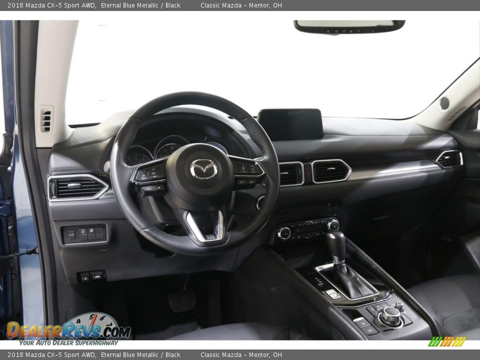2018 Mazda CX-5 Sport AWD Eternal Blue Metallic / Black Photo #6