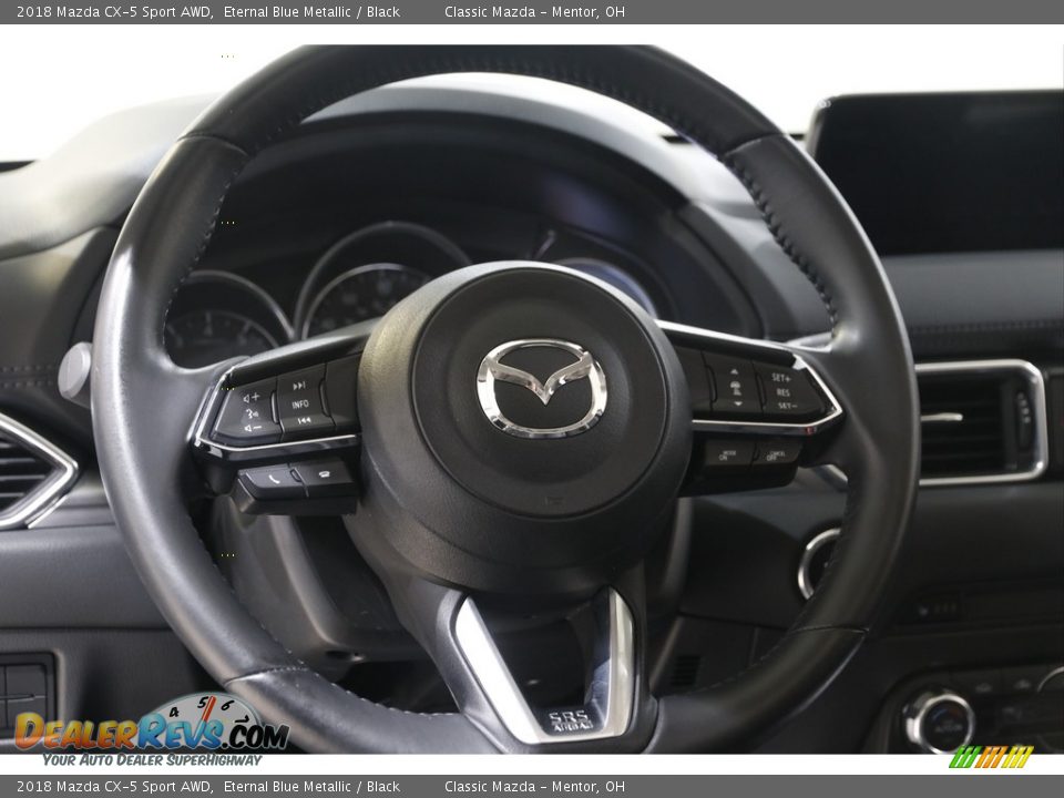2018 Mazda CX-5 Sport AWD Eternal Blue Metallic / Black Photo #7