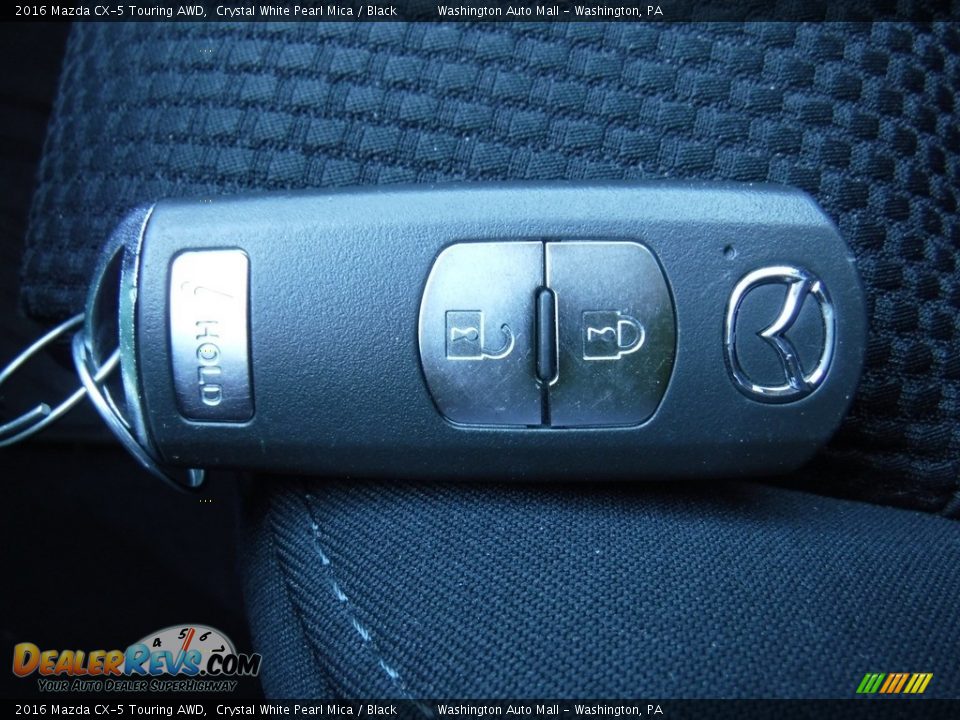 2016 Mazda CX-5 Touring AWD Crystal White Pearl Mica / Black Photo #31