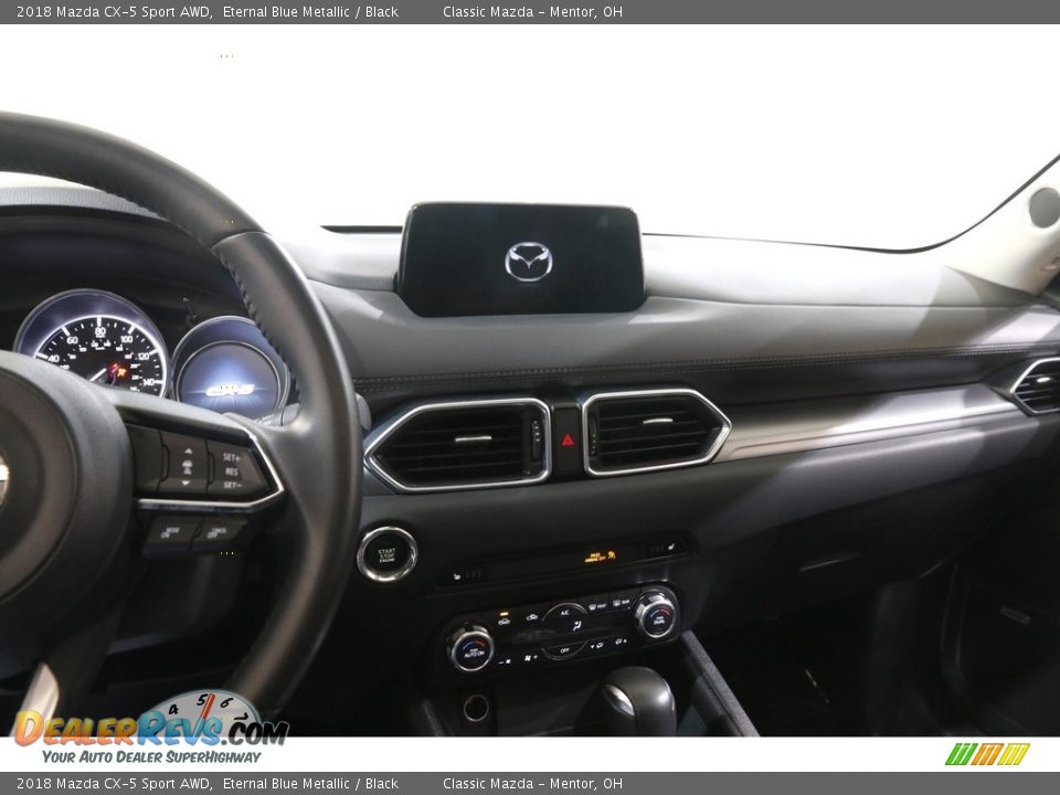 2018 Mazda CX-5 Sport AWD Eternal Blue Metallic / Black Photo #9