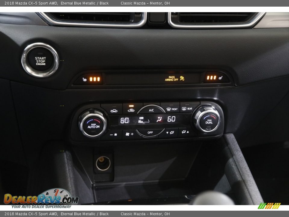 2018 Mazda CX-5 Sport AWD Eternal Blue Metallic / Black Photo #11