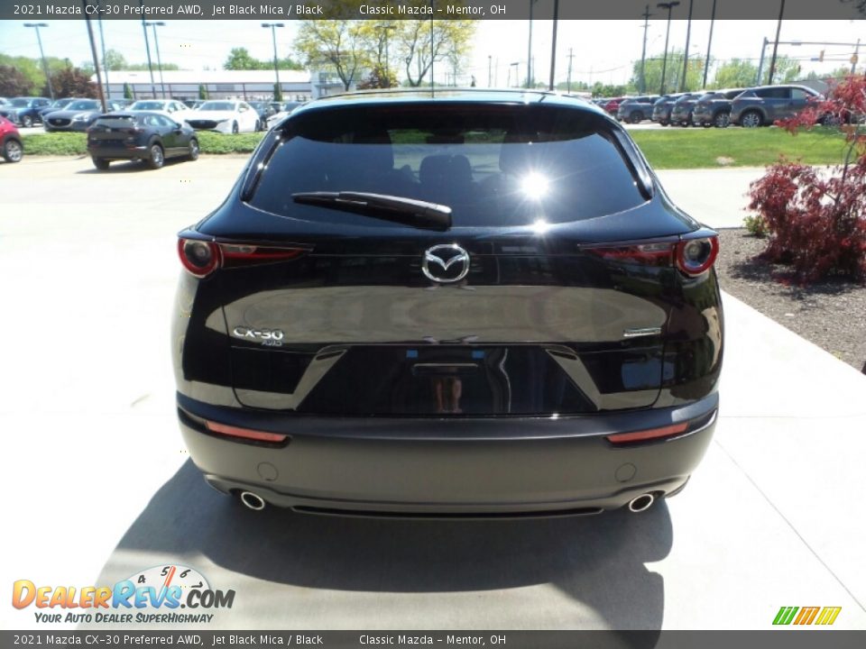 2021 Mazda CX-30 Preferred AWD Jet Black Mica / Black Photo #5