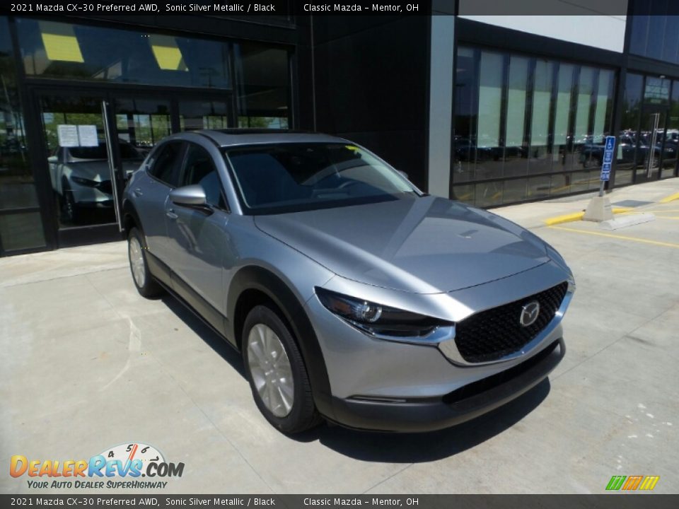 Front 3/4 View of 2021 Mazda CX-30 Preferred AWD Photo #1
