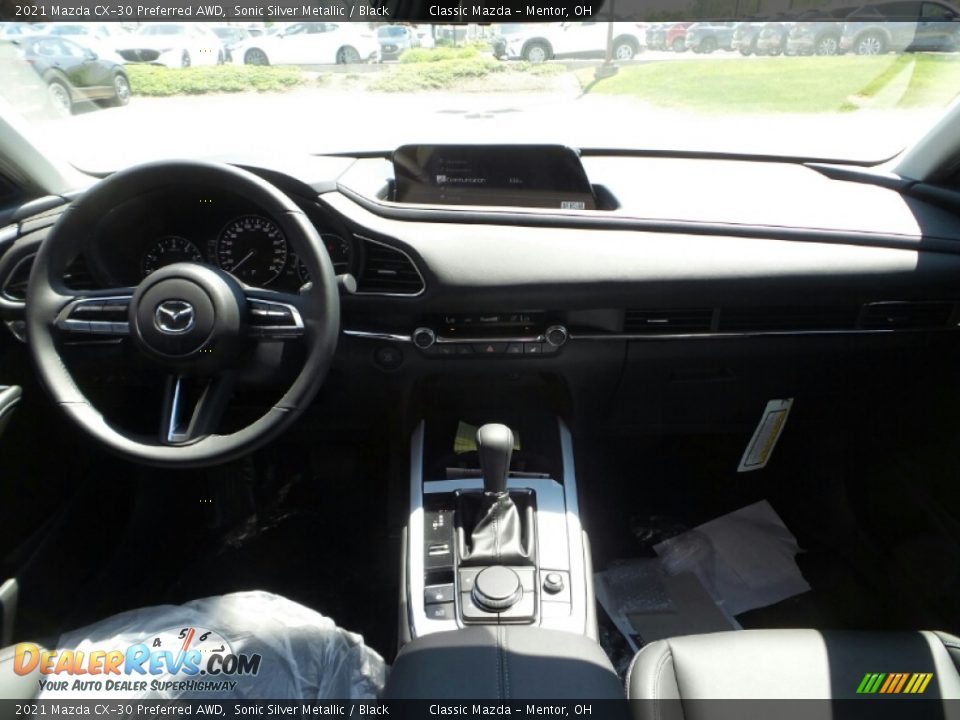 2021 Mazda CX-30 Preferred AWD Sonic Silver Metallic / Black Photo #3