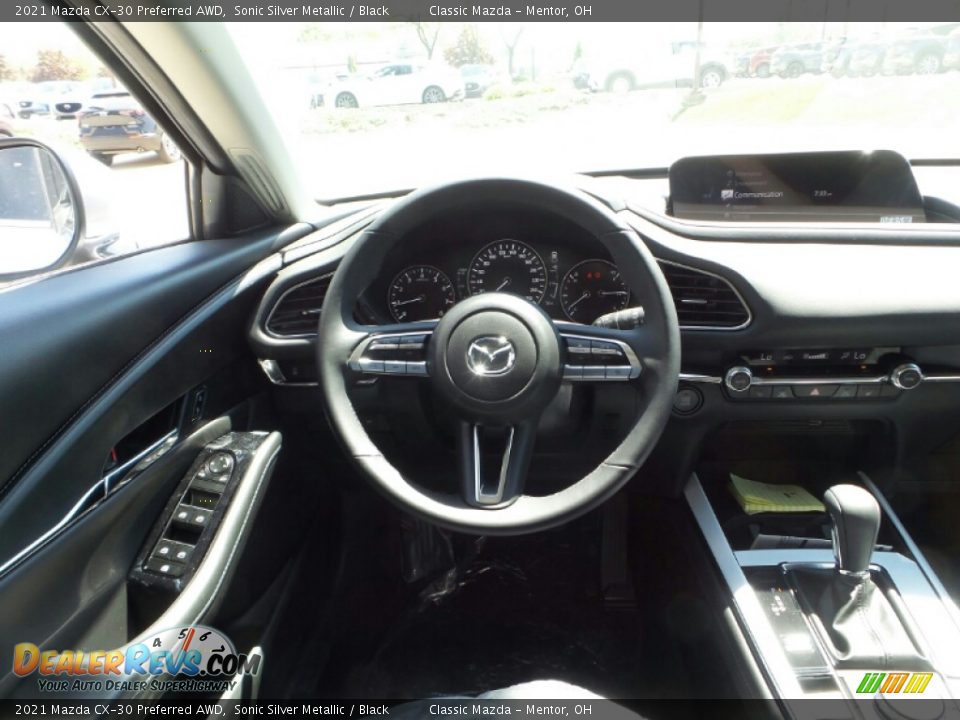 2021 Mazda CX-30 Preferred AWD Sonic Silver Metallic / Black Photo #4