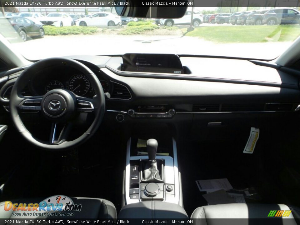 2021 Mazda CX-30 Turbo AWD Snowflake White Pearl Mica / Black Photo #3