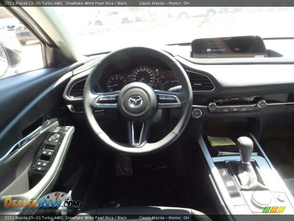 2021 Mazda CX-30 Turbo AWD Snowflake White Pearl Mica / Black Photo #4