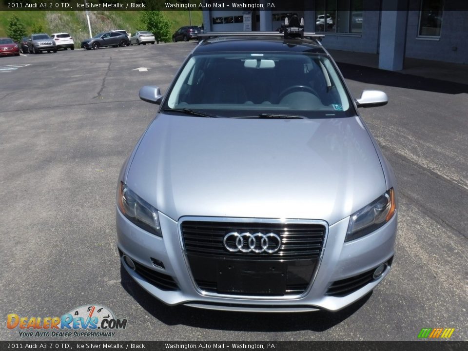 2011 Audi A3 2.0 TDI Ice Silver Metallic / Black Photo #5