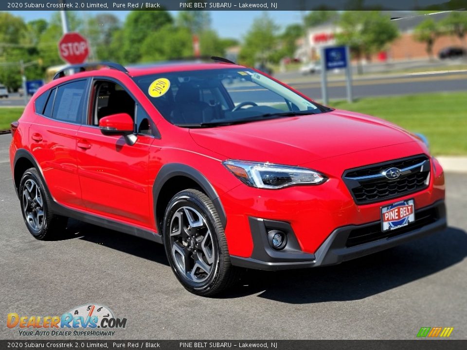 2020 Subaru Crosstrek 2.0 Limited Pure Red / Black Photo #16