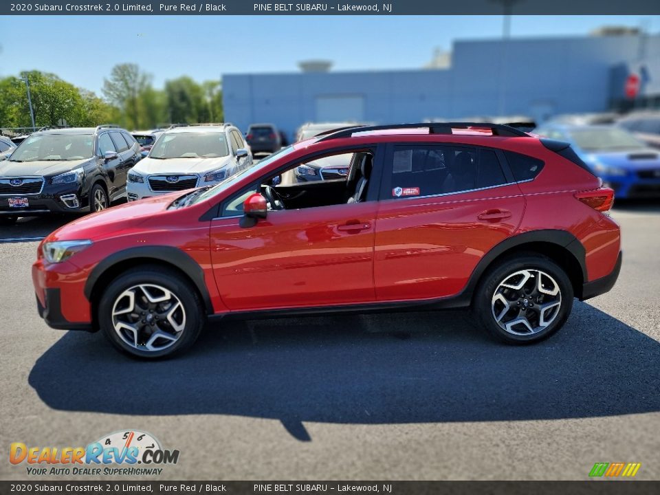 2020 Subaru Crosstrek 2.0 Limited Pure Red / Black Photo #19