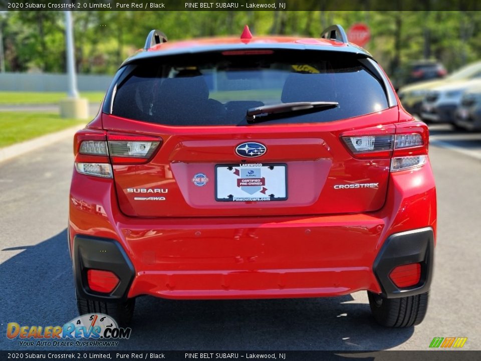 2020 Subaru Crosstrek 2.0 Limited Pure Red / Black Photo #21