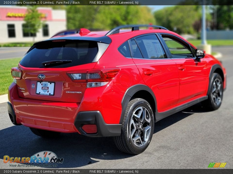 2020 Subaru Crosstrek 2.0 Limited Pure Red / Black Photo #22