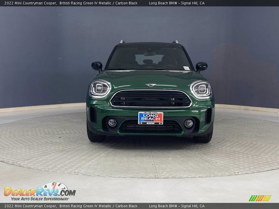 2022 Mini Countryman Cooper British Racing Green IV Metallic / Carbon Black Photo #2