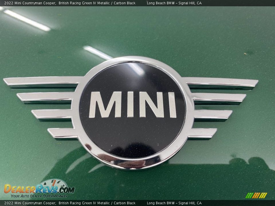 2022 Mini Countryman Cooper British Racing Green IV Metallic / Carbon Black Photo #5