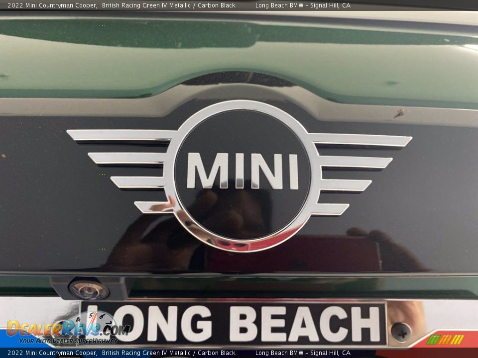 2022 Mini Countryman Cooper British Racing Green IV Metallic / Carbon Black Photo #7