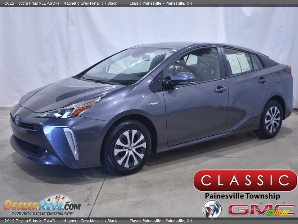 2019 Toyota Prius XLE AWD-e Magnetic Grey Metallic / Black Photo #1