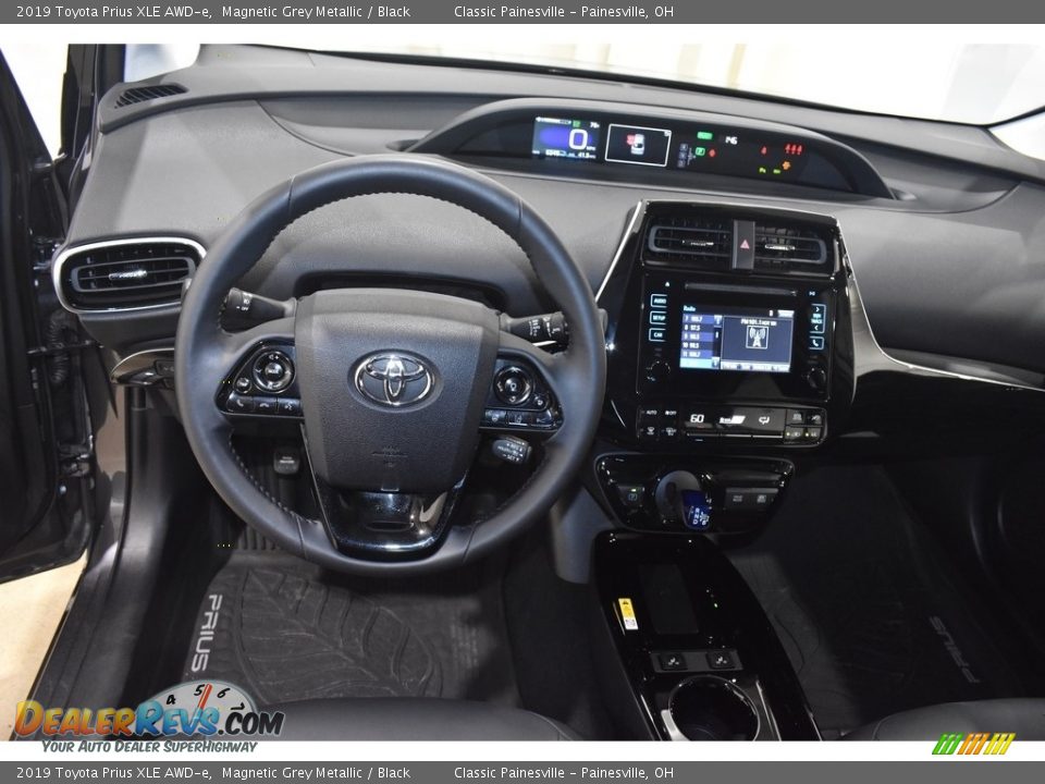 2019 Toyota Prius XLE AWD-e Magnetic Grey Metallic / Black Photo #12