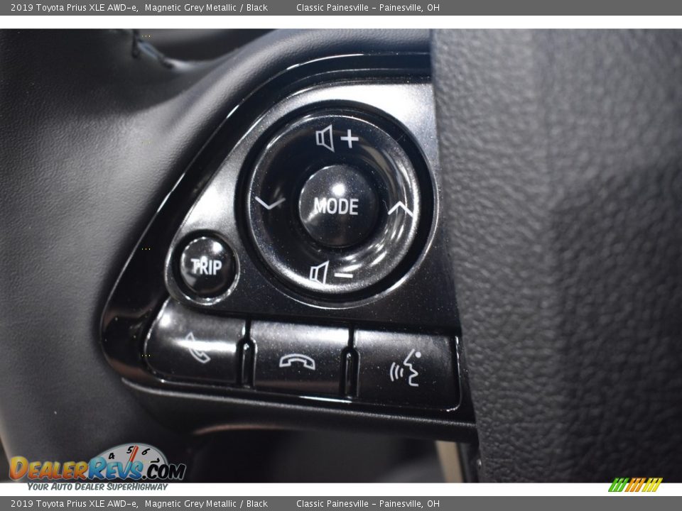 2019 Toyota Prius XLE AWD-e Magnetic Grey Metallic / Black Photo #13