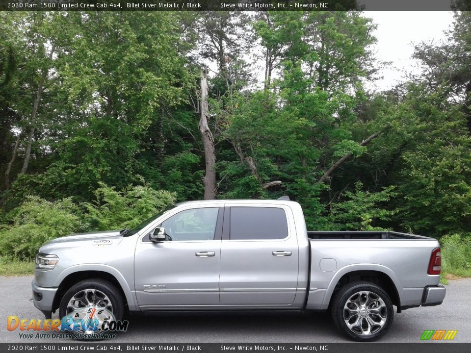 Billet Silver Metallic 2020 Ram 1500 Limited Crew Cab 4x4 Photo #1