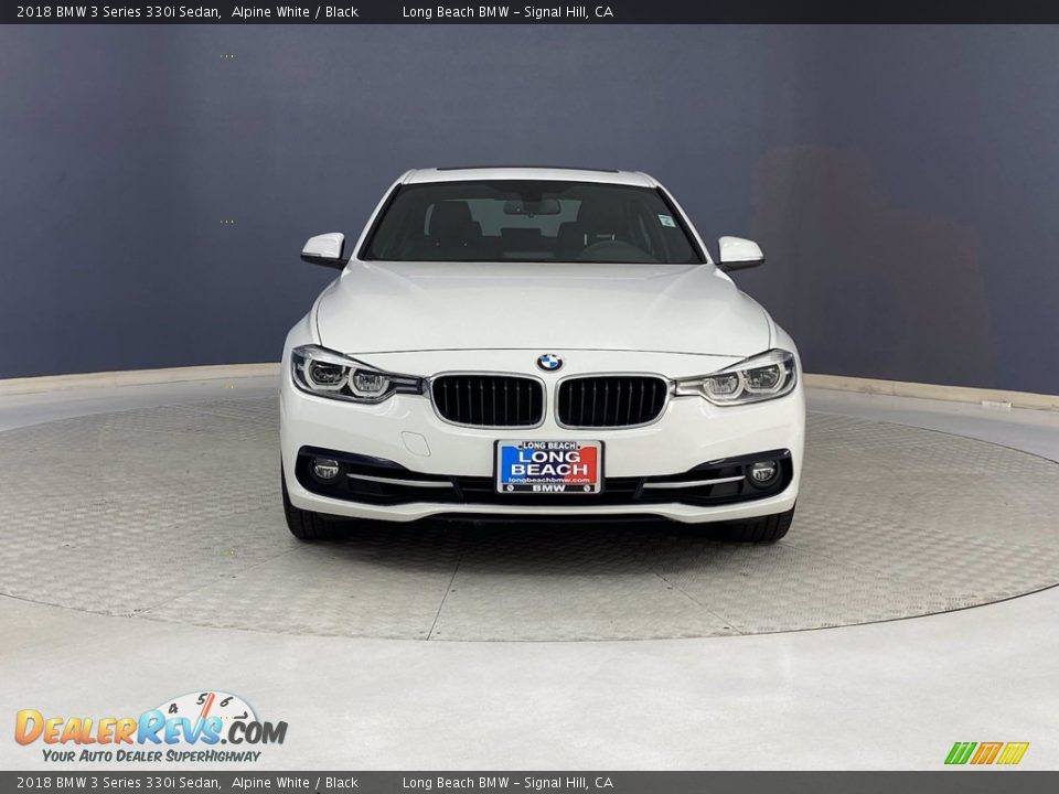 2018 BMW 3 Series 330i Sedan Alpine White / Black Photo #2