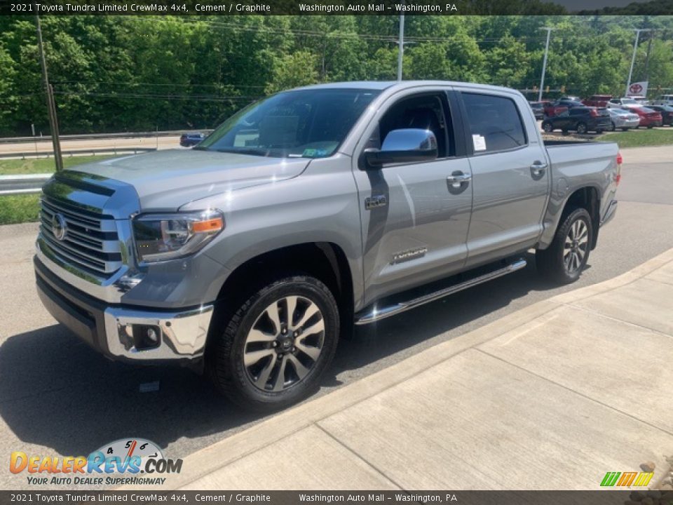 2021 Toyota Tundra Limited CrewMax 4x4 Cement / Graphite Photo #11