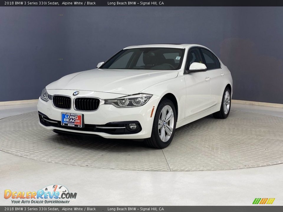 2018 BMW 3 Series 330i Sedan Alpine White / Black Photo #3