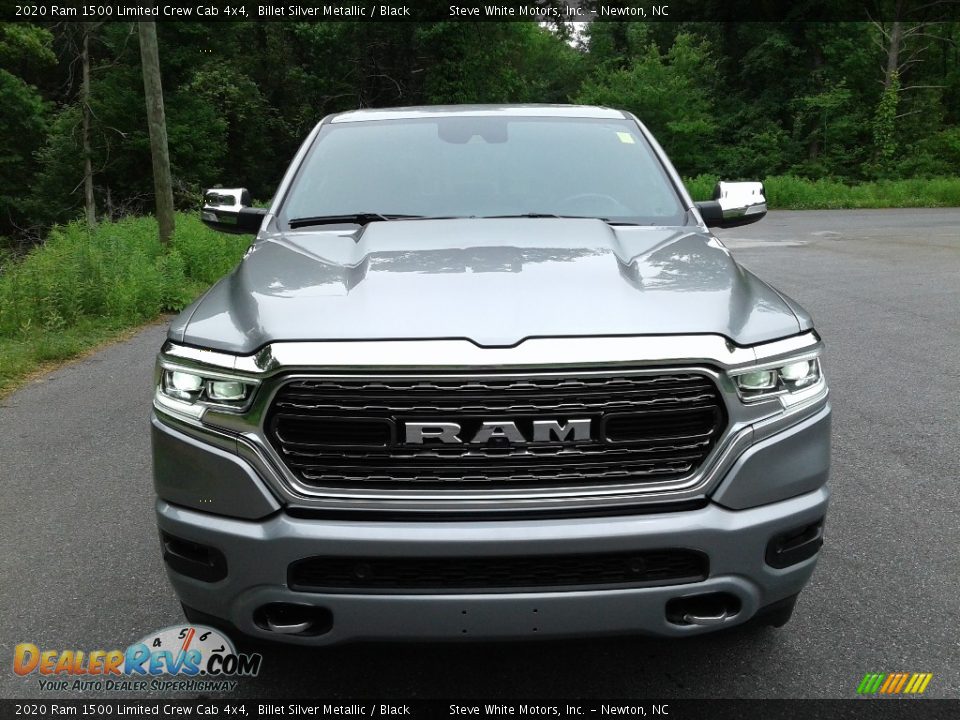2020 Ram 1500 Limited Crew Cab 4x4 Billet Silver Metallic / Black Photo #5