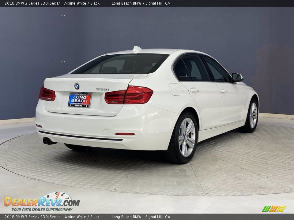 2018 BMW 3 Series 330i Sedan Alpine White / Black Photo #5