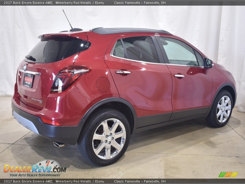 2017 Buick Encore Essence AWD Winterberry Red Metallic / Ebony Photo #2