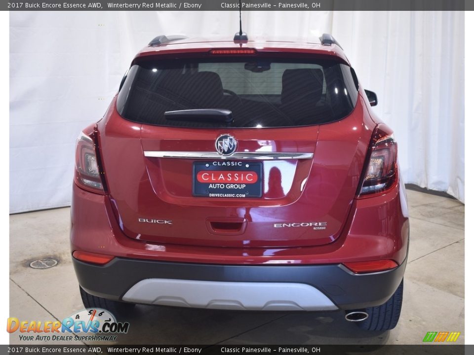 2017 Buick Encore Essence AWD Winterberry Red Metallic / Ebony Photo #3