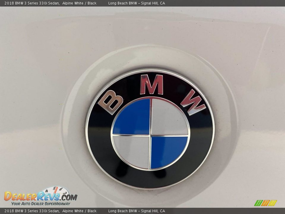 2018 BMW 3 Series 330i Sedan Alpine White / Black Photo #10
