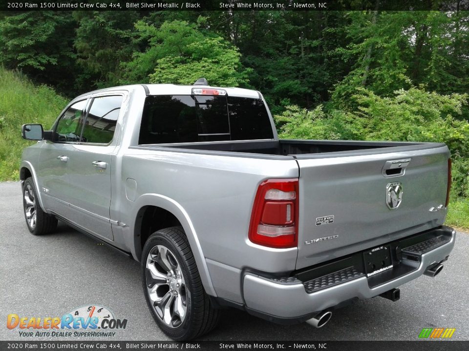 2020 Ram 1500 Limited Crew Cab 4x4 Billet Silver Metallic / Black Photo #11