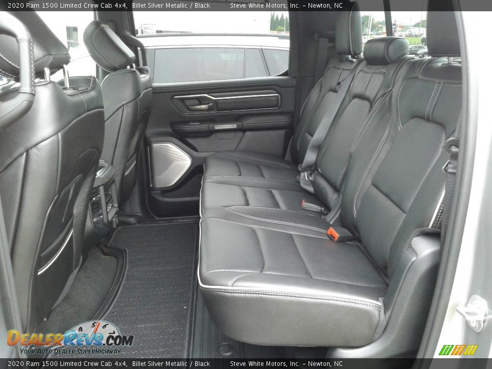 Rear Seat of 2020 Ram 1500 Limited Crew Cab 4x4 Photo #17
