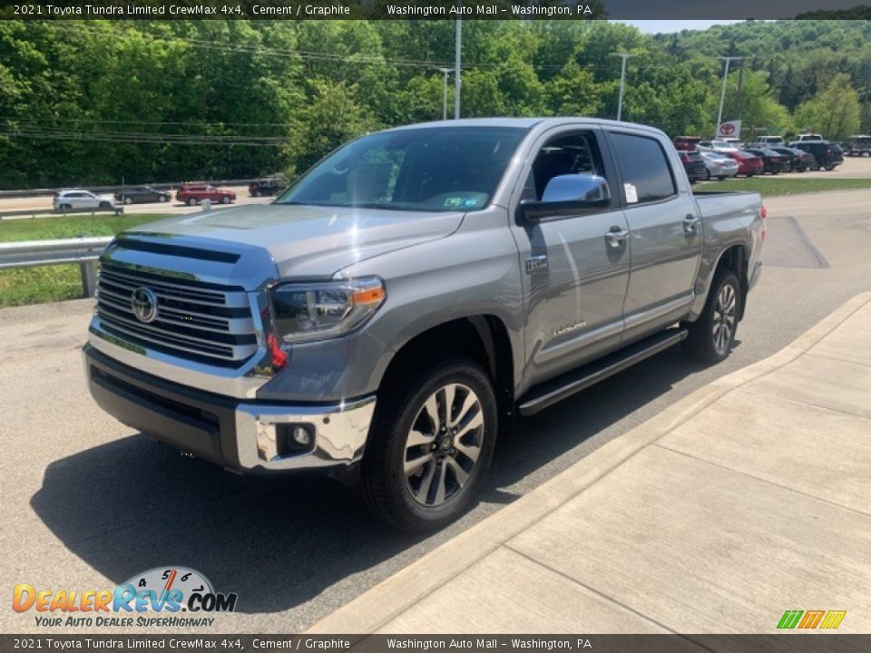 2021 Toyota Tundra Limited CrewMax 4x4 Cement / Graphite Photo #10