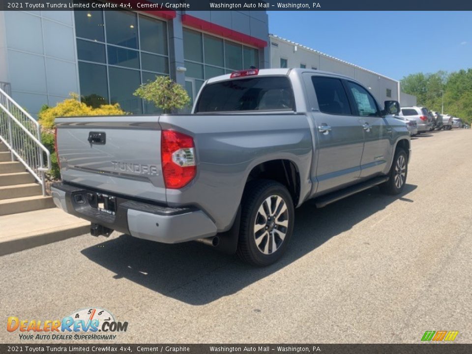 2021 Toyota Tundra Limited CrewMax 4x4 Cement / Graphite Photo #12