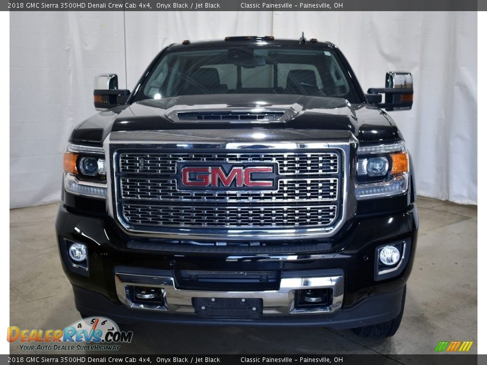 2018 GMC Sierra 3500HD Denali Crew Cab 4x4 Onyx Black / Jet Black Photo #4