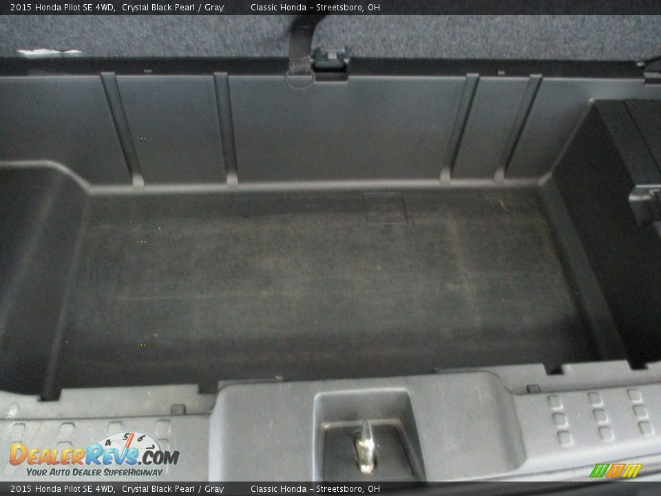 2015 Honda Pilot SE 4WD Crystal Black Pearl / Gray Photo #25