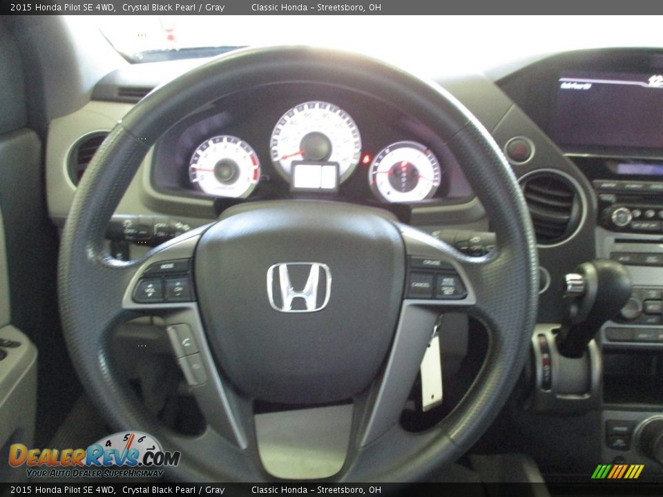 2015 Honda Pilot SE 4WD Steering Wheel Photo #34