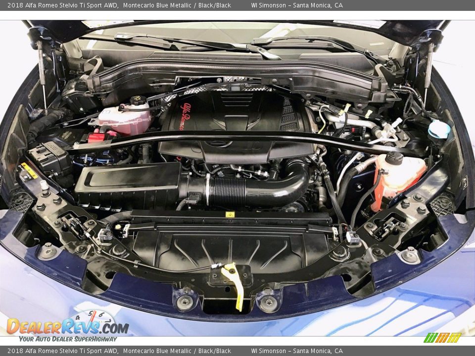 2018 Alfa Romeo Stelvio Ti Sport AWD 2.0 Liter Turbocharged SOHC 16-Valve VVT 4 Cylinder Engine Photo #9