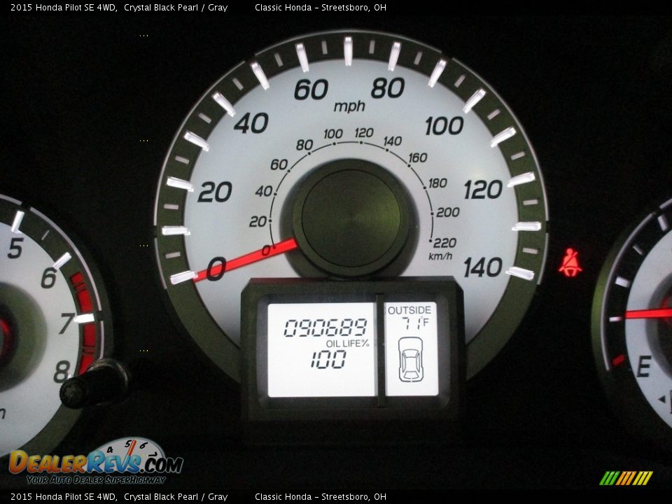 2015 Honda Pilot SE 4WD Gauges Photo #36