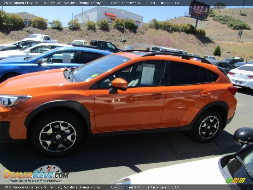 2018 Subaru Crosstrek 2.0i Premium Sunshine Orange / Gray Photo #4