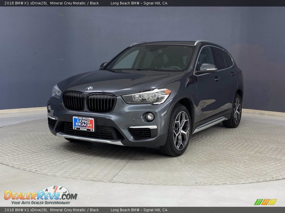 2018 BMW X1 sDrive28i Mineral Grey Metallic / Black Photo #3