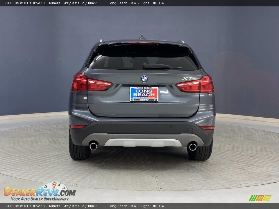 2018 BMW X1 sDrive28i Mineral Grey Metallic / Black Photo #4