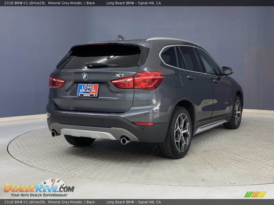 2018 BMW X1 sDrive28i Mineral Grey Metallic / Black Photo #5