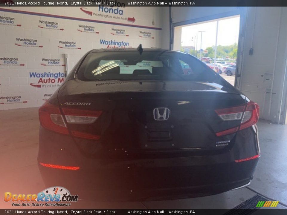 2021 Honda Accord Touring Hybrid Crystal Black Pearl / Black Photo #4