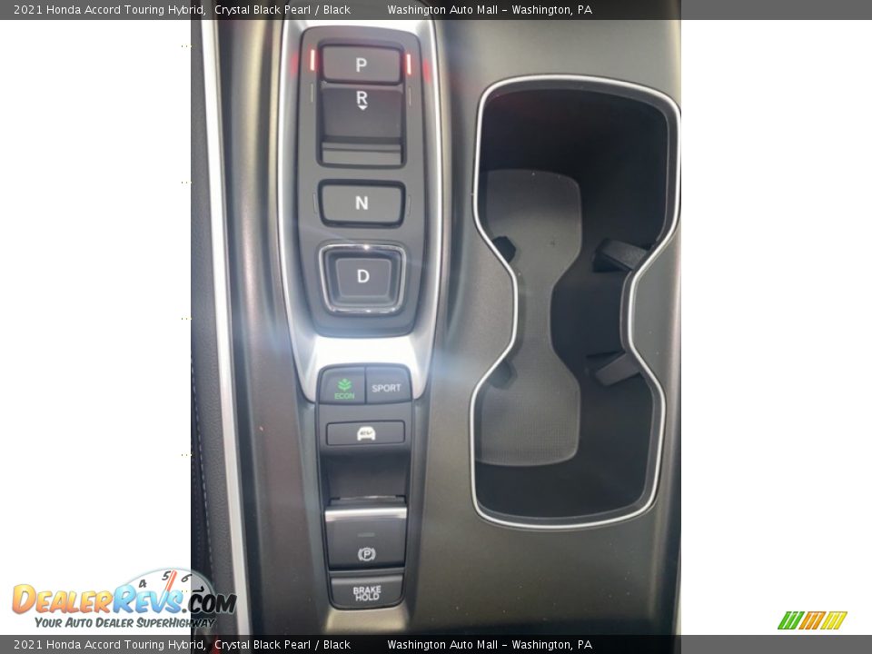 2021 Honda Accord Touring Hybrid Crystal Black Pearl / Black Photo #16