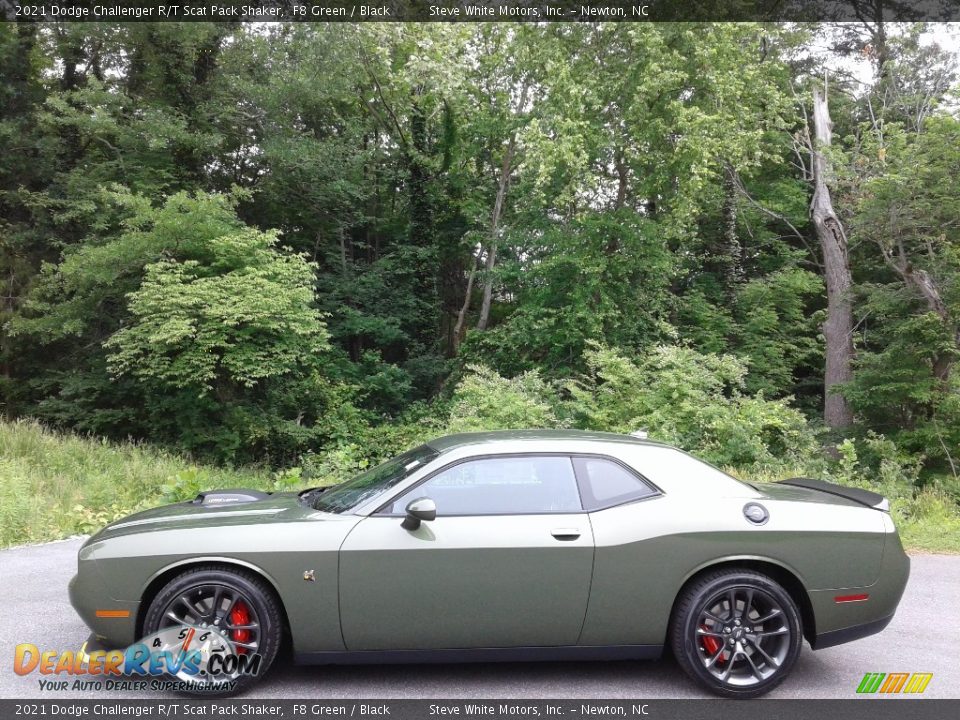 F8 Green 2021 Dodge Challenger R/T Scat Pack Shaker Photo #1